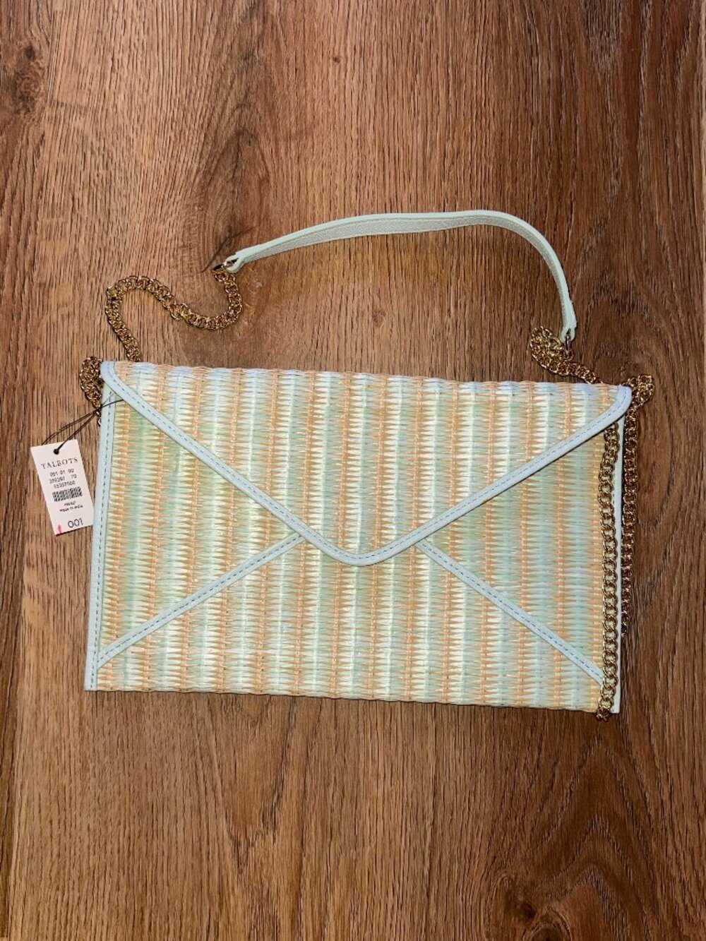 Talbot's Straw Purse NWT